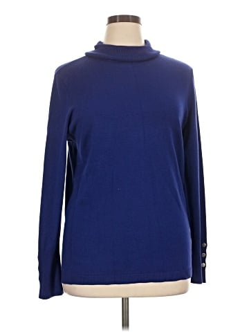 JM Collection Turtleneck Sweater (view 1)