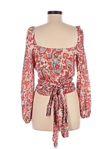 Pookie & Sebastian 3/4 Sleeve Blouse (view 2)