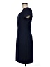 Connected Apparel Solid Blue Casual Dress Size 6 - photo 5