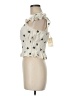 Hem & Thread Ivory Sleeveless Blouse Size M - photo 5