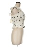 Hem & Thread Ivory Sleeveless Blouse Size M - photo 4
