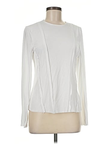Ecru Long Sleeve Top (view 1)