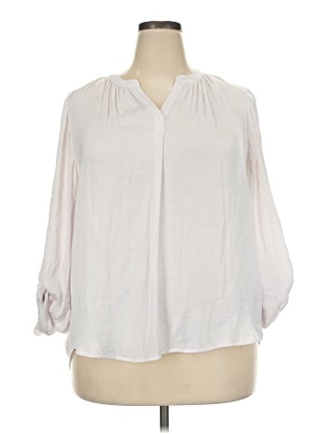 Simply Vera Vera Wang 3/4 Sleeve Blouse (view 1)
