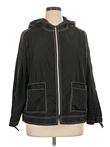 Zenergy by Chico's Zip Up Hoodie (view 1)