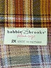 Bobbie Brooks 100% Polyester Plaid Orange Long Sleeve Blouse Size 2X - photo 7