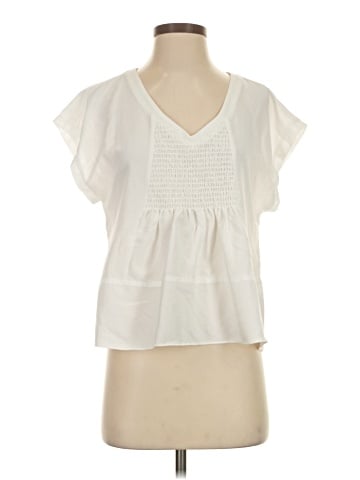 La February Short Sleeve Blouse (view 1)