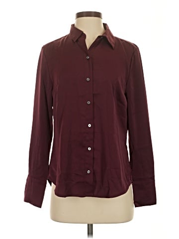 Banana Republic Factory Store Long Sleeve Blouse (view 1)