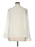 ModCloth 100% Polyester Ivory 3/4 Sleeve Blouse Size 1X - photo 2