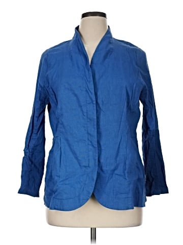 Eileen Fisher 3/4 Sleeve Button-Down Shirt (view 1)