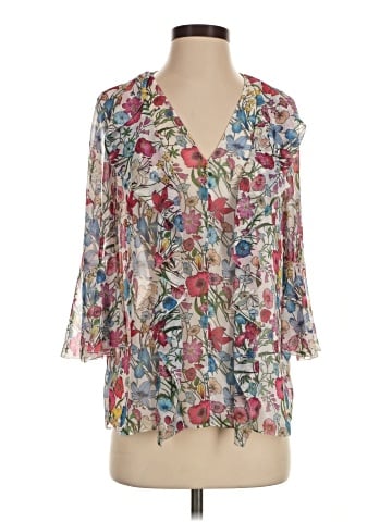 Elie Tahari 3/4 Sleeve Blouse (view 1)