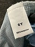 Unbranded 100% Polyester Blue Denim Skirt Size 6 - photo 3