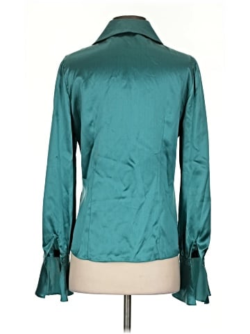 Dana Buchman Long Sleeve Silk Top (view 2)