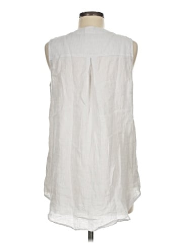 Magaschoni Sleeveless Button-Down Shirt (view 2)