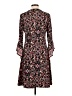 Max Studio Paisley Black Casual Dress Size L - photo 2