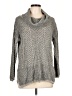 Eight Eight Eight Chevron-herringbone Gray Pullover Sweater Size L - photo 1