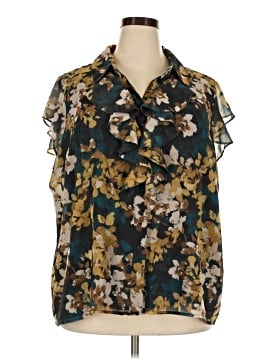 Calvin Klein Short Sleeve Blouse