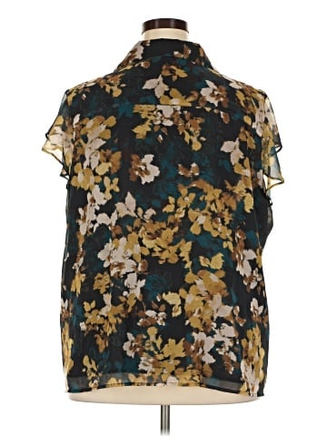 Calvin Klein Short Sleeve Blouse (view 2)