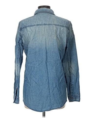 Rubbish Long Sleeve Button-Down Shirt (view 2)