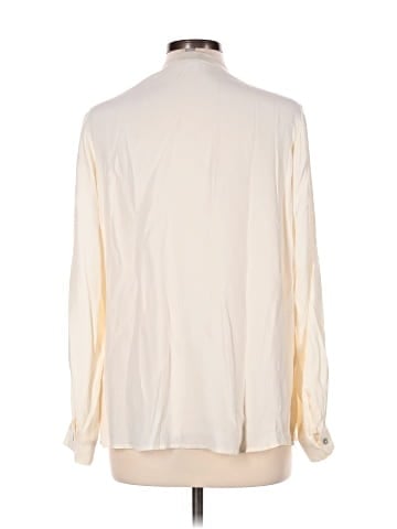 J.Jill Long Sleeve Silk Top (view 2)