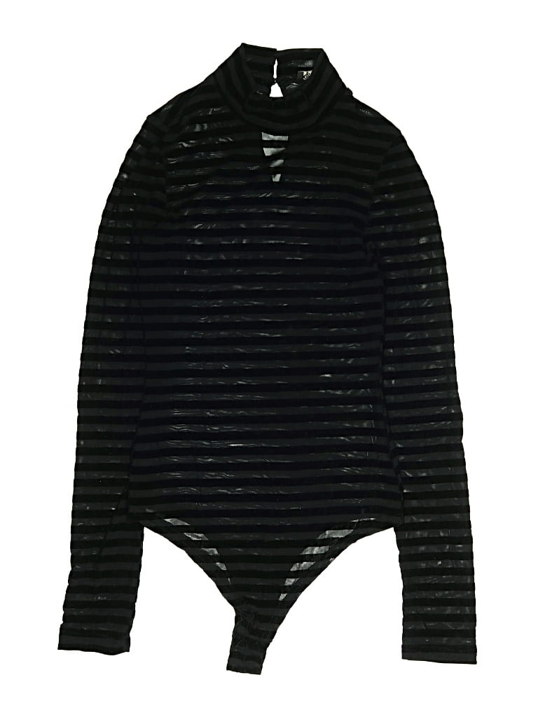Pre-owned Iris Bodysuit In Black