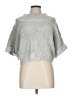 Unbranded 100% Acrylic Gray Poncho Size L (estimated) - photo 1