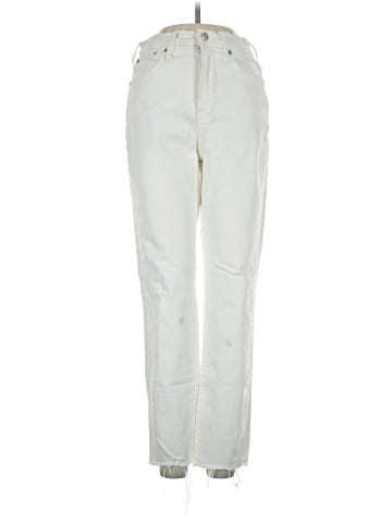 Madewell The High-Rise Perfect Vintage Jean in Tile White (view 1)