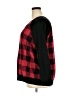 Torrid Checkered-gingham Red Pullover Sweater Size 3X Plus (3) - photo 5