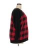 Torrid Checkered-gingham Red Pullover Sweater Size 3X Plus (3) - photo 4