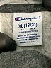Champion Gray Pullover Hoodie Size 18 - 20 - photo 3