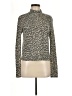 Antistar Animal Print Tan Turtleneck Sweater Size M - photo 1