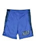 Nike 100% Polyester Color Block Blue Athletic Shorts Size 7 - photo 1