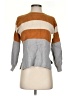 Dress Forum Color Block Gray Pullover Sweater Size S - photo 1
