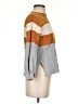 Dress Forum Color Block Gray Pullover Sweater Size S - photo 4