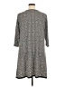 Max Studio Print Gray Casual Dress Size 1X - photo 2