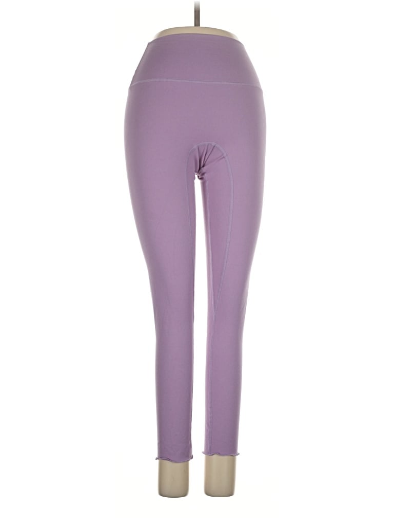 Pre-owned Set Active Active Pants In Purple