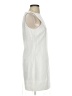 Theory 100% Polyester White Casual Dress Size 2 - photo 4