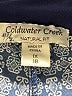 Coldwater Creek Print Blue Casual Pants Size 1X - photo 4