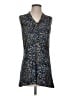 CAbi 100% Rayon Blue Sleeveless Blouse Size S - photo 1