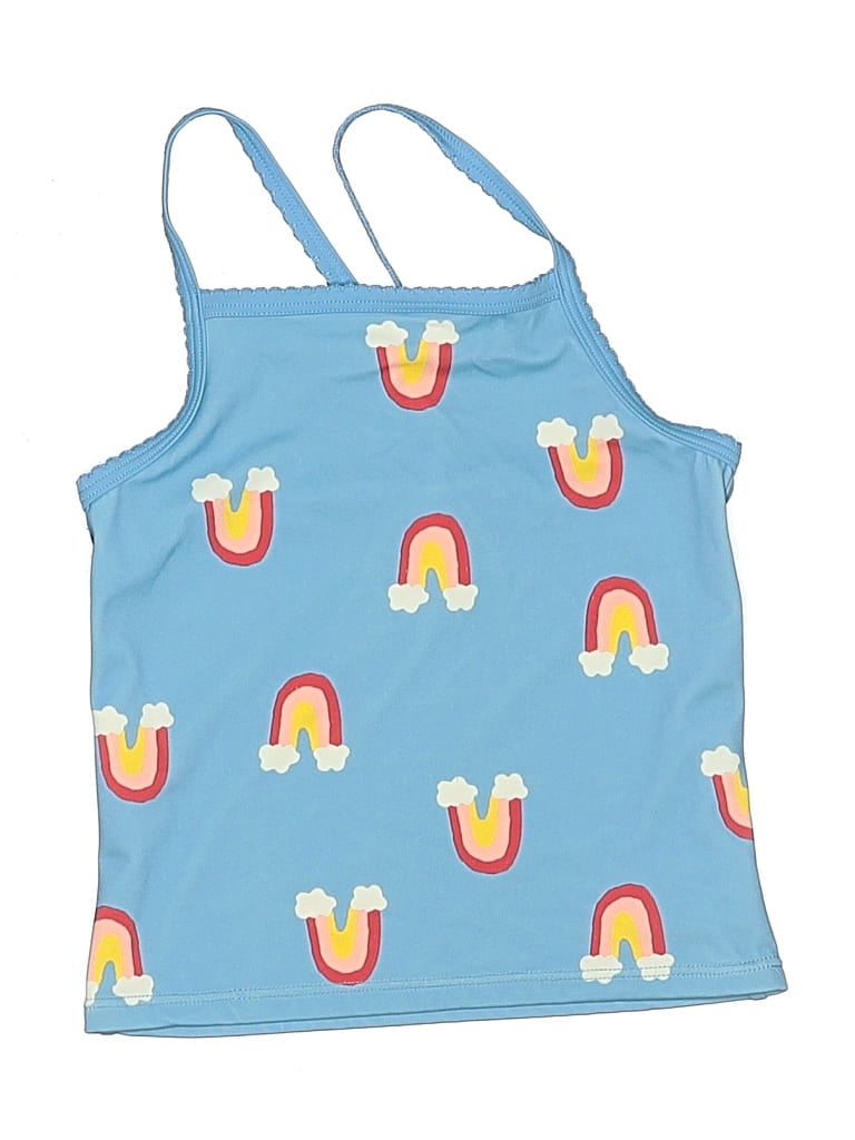 Pre-owned Hanna Andersson Kids' Swimsuit Cover Up In Blue