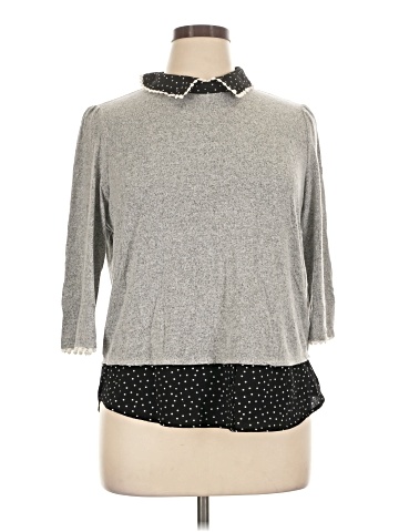Faith and Joy 3/4 Sleeve Top (view 1)