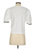 Zara White Short Sleeve Top Size S - photo 2