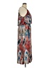 West Loop Paisley Brown Casual Dress Size XL - photo 4