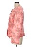 JM Studio 100% Polyester Print Orange Jacket Size 10 - photo 5
