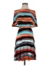 Veronica M. Print Teal Cocktail Dress Size XS - photo 1