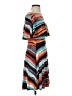 Veronica M. Print Teal Cocktail Dress Size XS - photo 4
