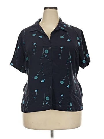 Norton McNaughton Short Sleeve Blouse (view 1)