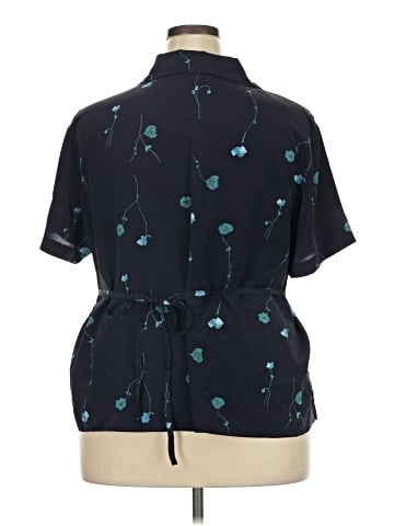 Norton McNaughton Short Sleeve Blouse (view 2)
