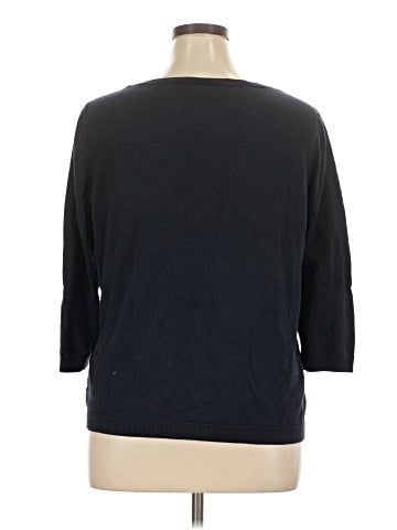 Talbots 3/4 Sleeve Button-Down Shirt (view 2)
