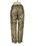 Old Navy Print Gold Casual Pants Size 4r - photo 2