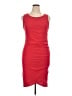 Leith Solid Red Cocktail Dress Size XL - photo 1